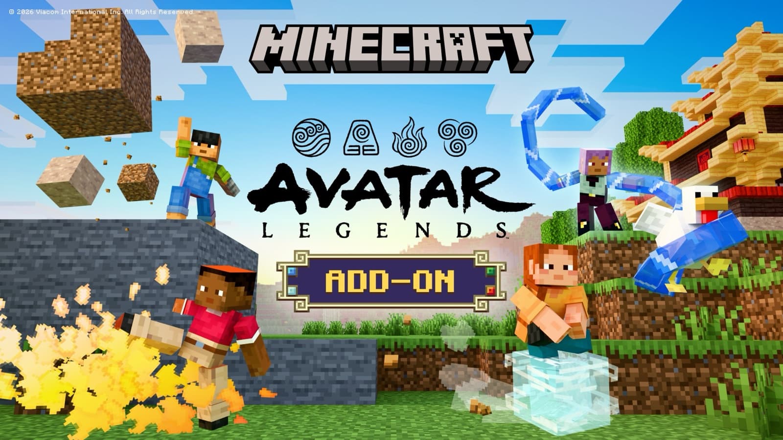 Avatar Legends Add-On Brings Elemental Bending to Your Minecraft Worlds