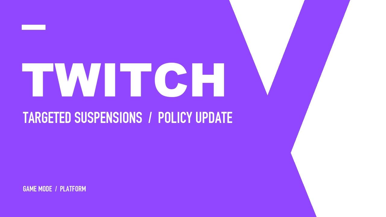 No More All-or-Nothing: Twitch Overhauls Its Suspensions