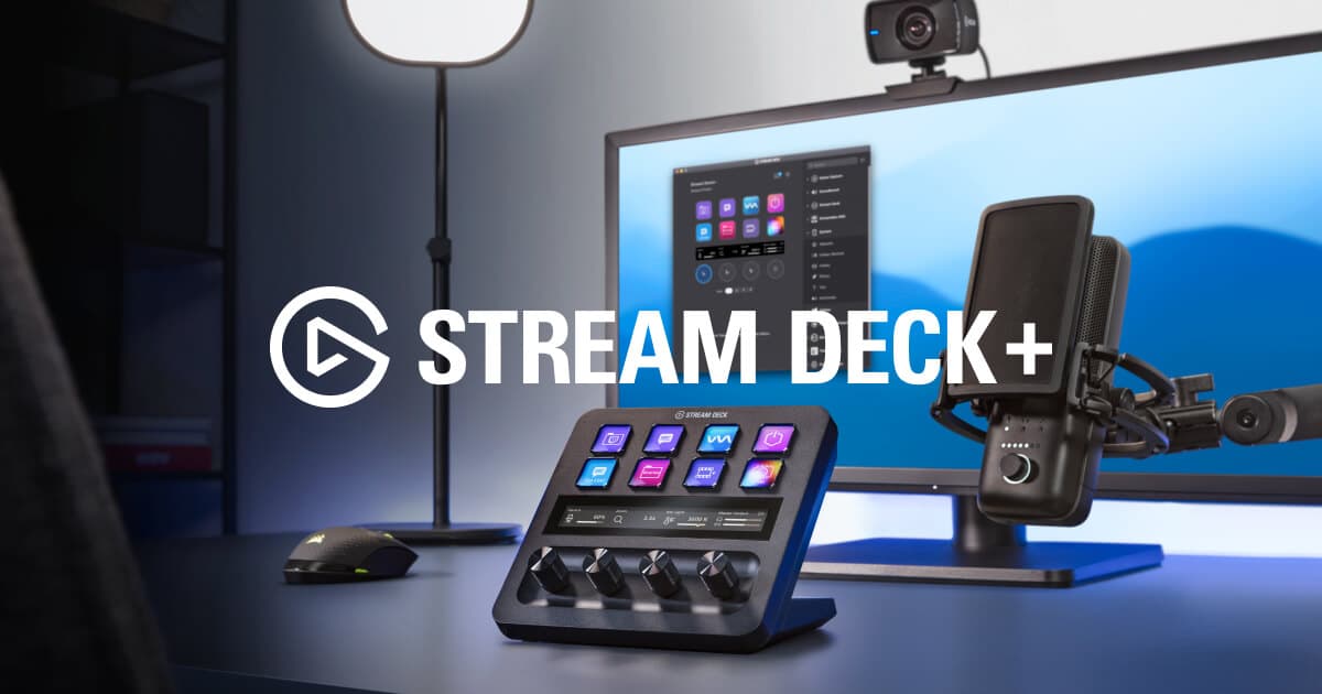 A Stream Deck+ Layout You Can Find Without Looking